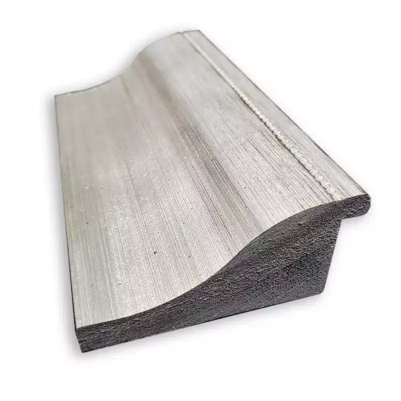 Specchio da parete rettangolare incorniciato 33" x 27" – Argento spazzolato