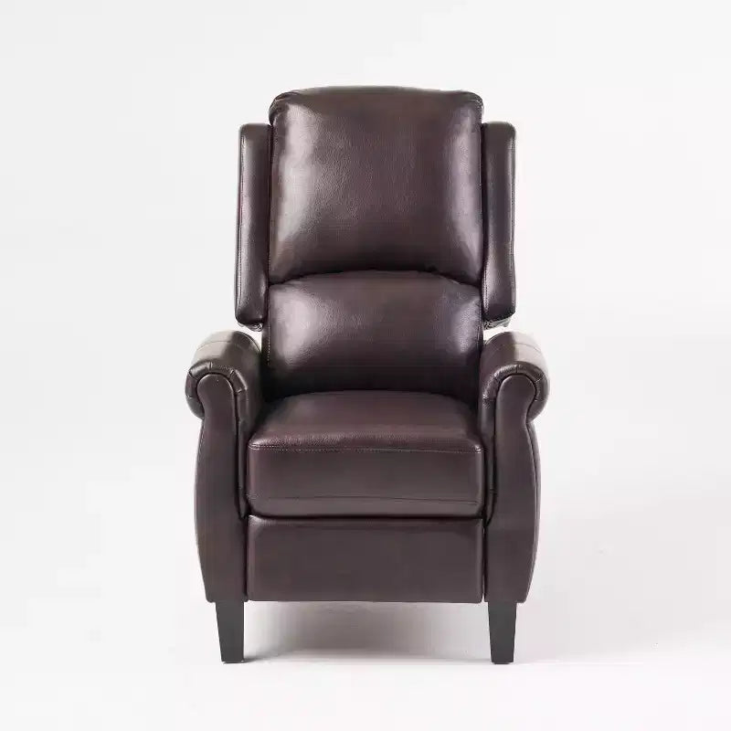 Poltrona reclinabile moderna con gambe in legno di betulla