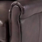 Poltrona reclinabile moderna con gambe in legno di betulla