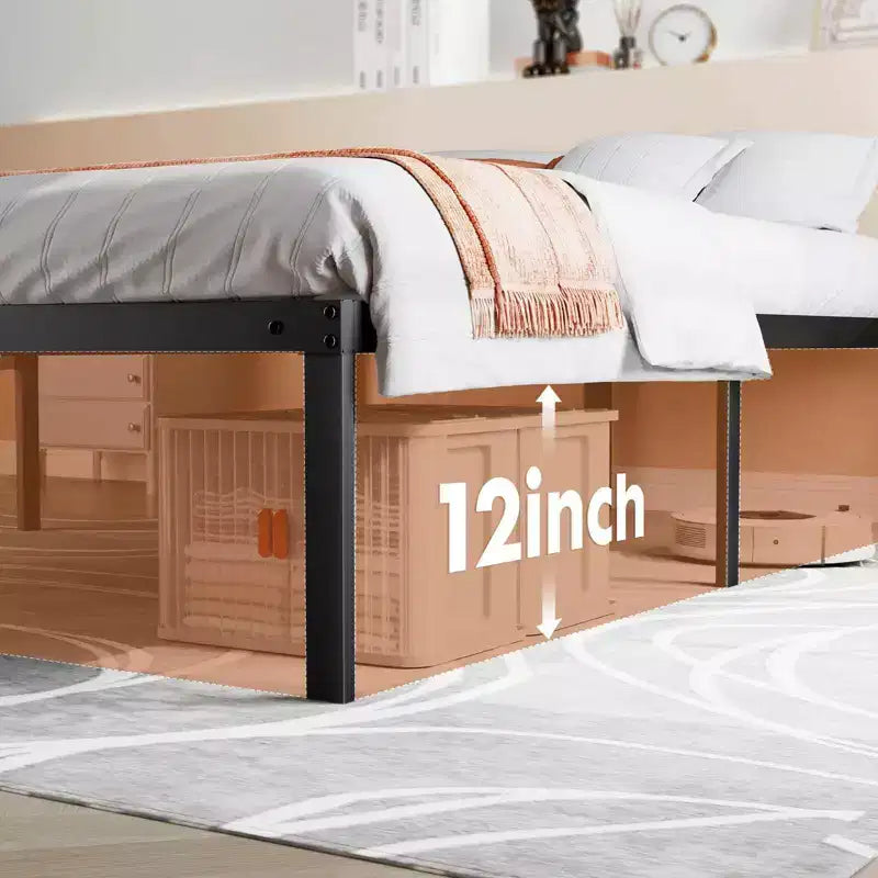 Struttura letto in metallo - Singolo