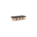 Meridian Furniture,Pavilion Boucle Fabric Bench