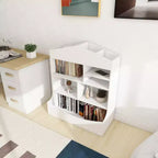 Libreria e contenitore per giocattoli per bambini – 9 scomparti, bianco