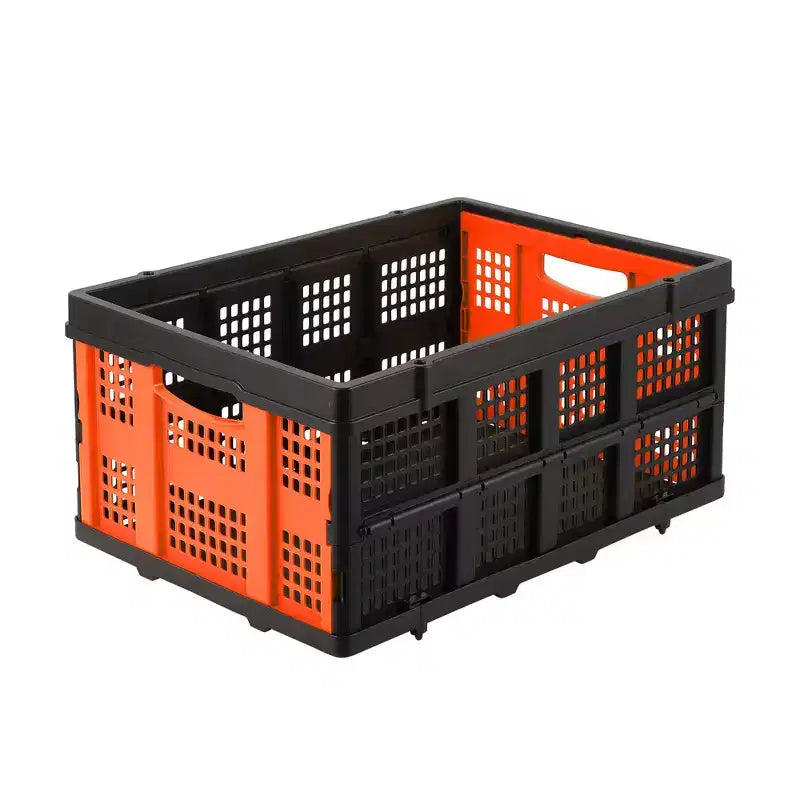 Cesti portaoggetti pieghevoli – 22x15,7x10,2 pollici, contenitori pieghevoli in PVC extra spesso, impilabili