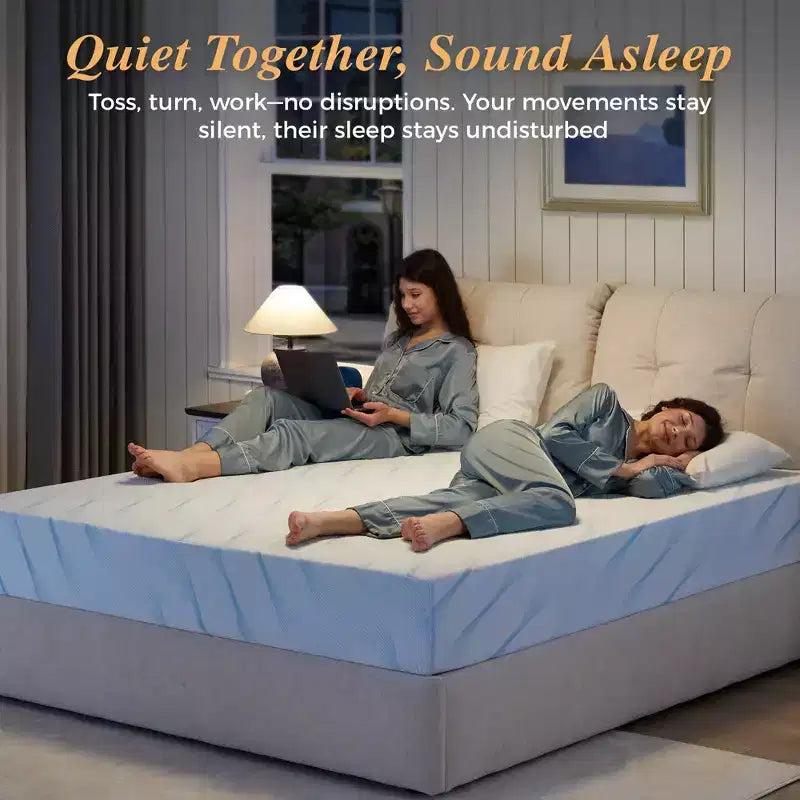 Materasso in memory foam da 10 pollici – rigidità media