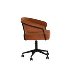 Sedia da ufficio regolabile Caramel Velvet