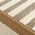 Base letto a piattaforma in legno da 12 pollici – Non necessita di doghe