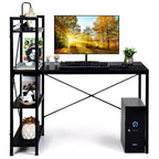 Scrivania per computer da 47,5" con libreria a 4 ripiani
