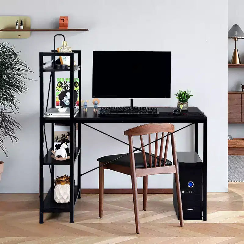 Scrivania per computer da 47,5" con libreria a 4 ripiani