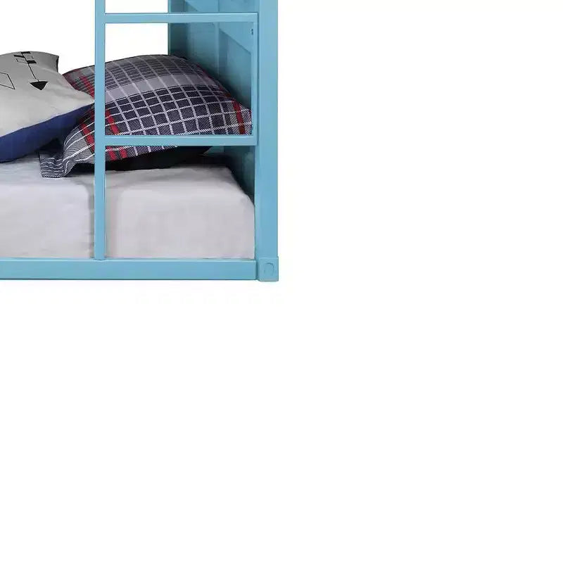 Letto a castello in metallo una piazza e mezza/una piazza e mezza con soppalco cargo