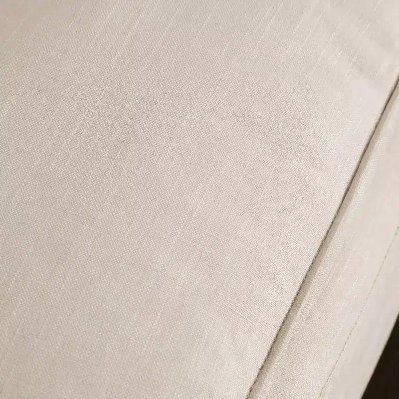 Divano mid-century da 82" con rivestimento in cotone-lino e cuscini sfoderabili