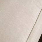 Divano mid-century da 82" con rivestimento in cotone-lino e cuscini sfoderabili